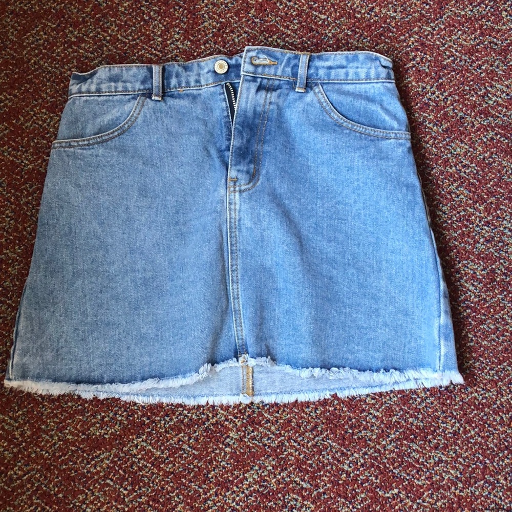 Jean skirt from Pacsun